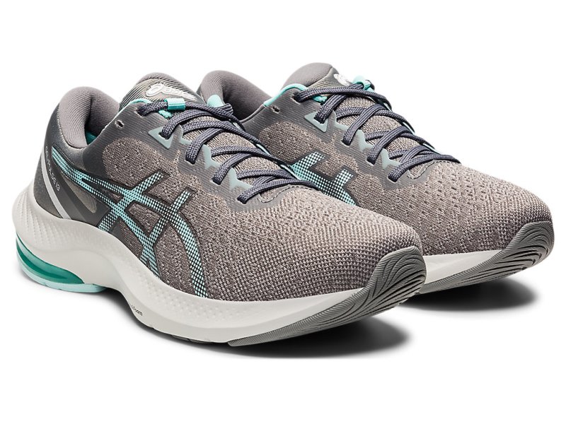 Women's Asics Gel-pulse 13 Running Shoes Clay Grey/Clear Blue Canada | CA4285-039