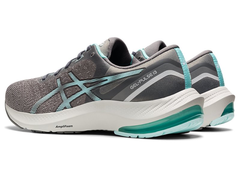 Women's Asics Gel-pulse 13 Running Shoes Clay Grey/Clear Blue Canada | CA4285-039