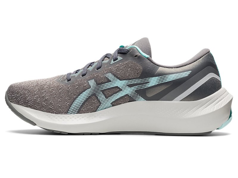 Women's Asics Gel-pulse 13 Running Shoes Clay Grey/Clear Blue Canada | CA4285-039