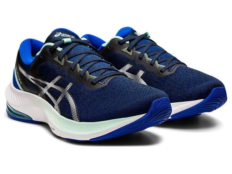 Women's Asics Gel-pulse 13 Running Shoes French Blue/White Canada | CA5071-730