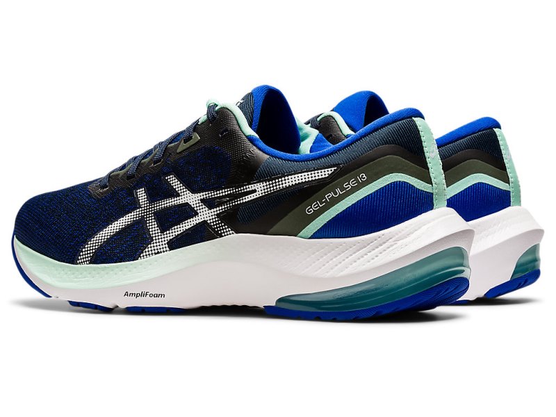 Women's Asics Gel-pulse 13 Running Shoes French Blue/White Canada | CA5071-730