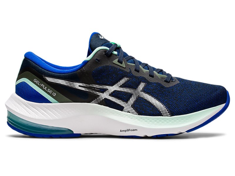 Women\'s Asics Gel-pulse 13 Running Shoes French Blue/White Canada | CA5071-730