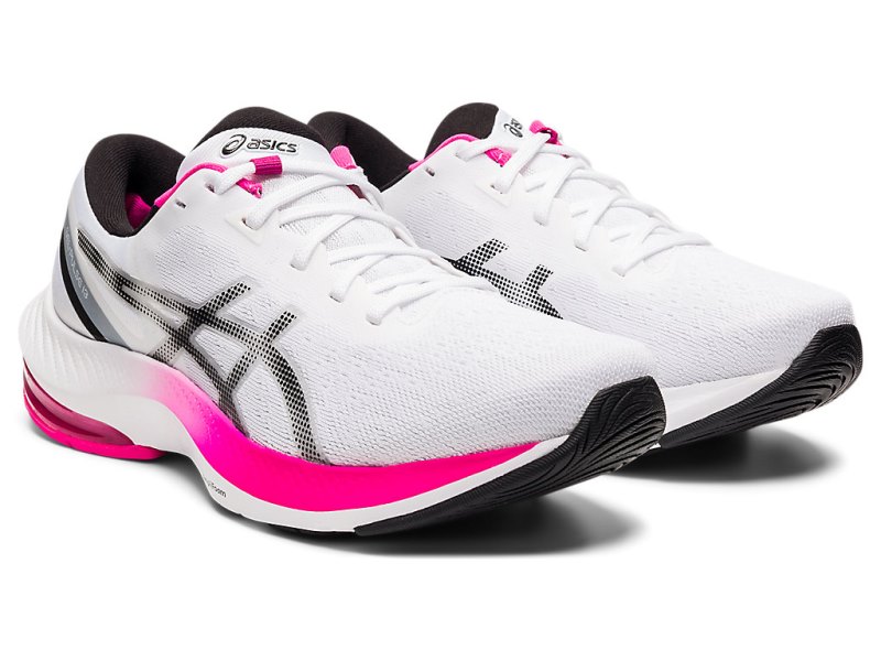 Women's Asics Gel-pulse 13 Running Shoes White/Black Canada | CA8210-843