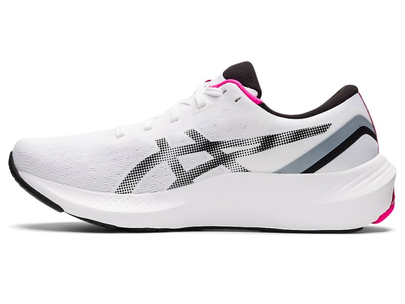 Women's Asics Gel-pulse 13 Running Shoes White/Black Canada | CA8210-843