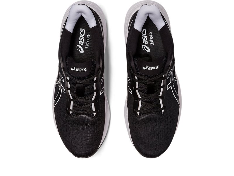 Women's Asics Gel-pulse 14 Running Shoes Black/White Canada | CA2231-759