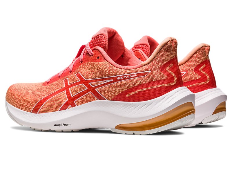 Women's Asics Gel-pulse 14 Running Shoes Summer Dune/White Canada | CA6248-992