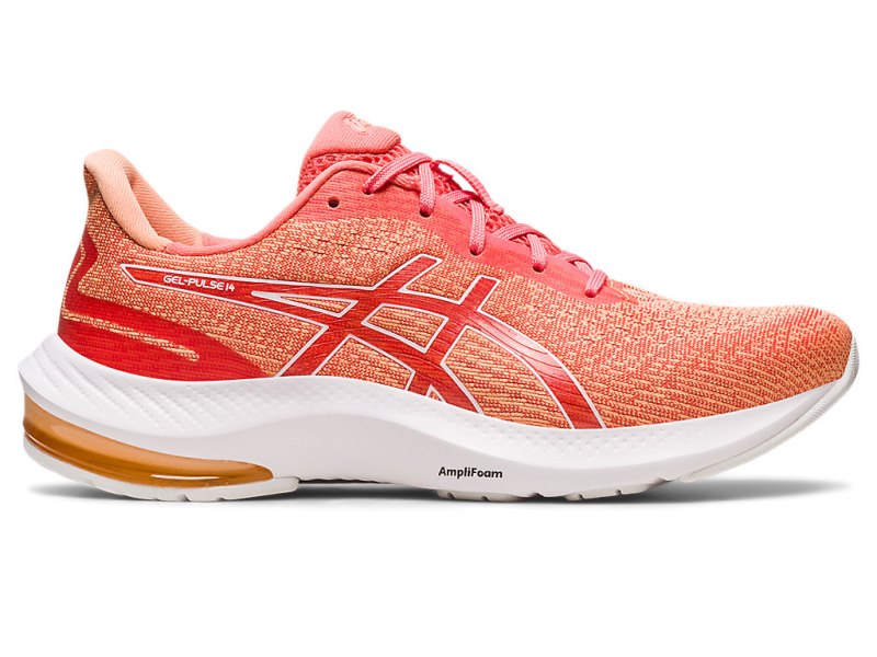 Women\'s Asics Gel-pulse 14 Running Shoes Summer Dune/White Canada | CA6248-992