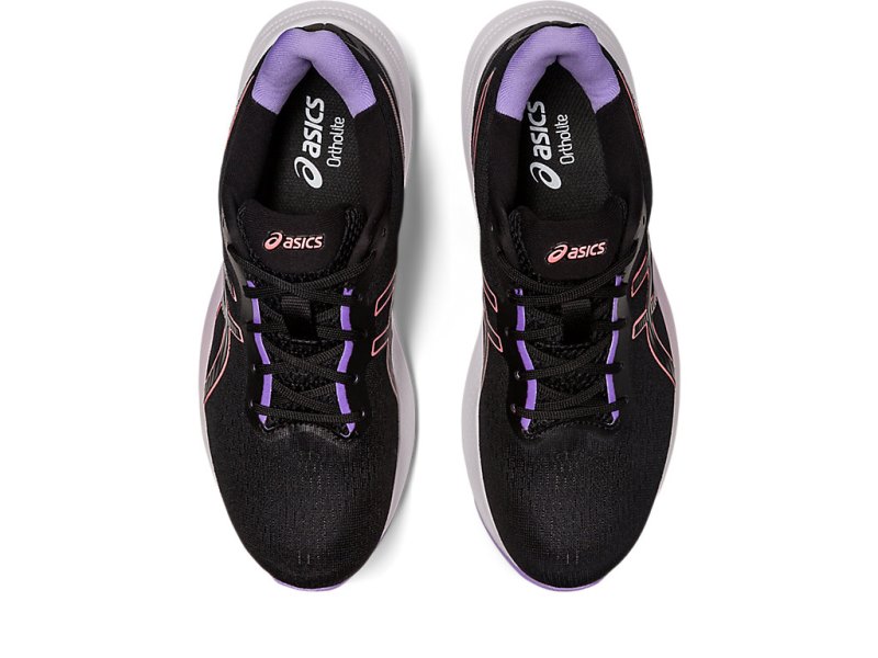 Women's Asics Gel-pulse 14 Running Shoes Black/Papaya Canada | CA7660-446