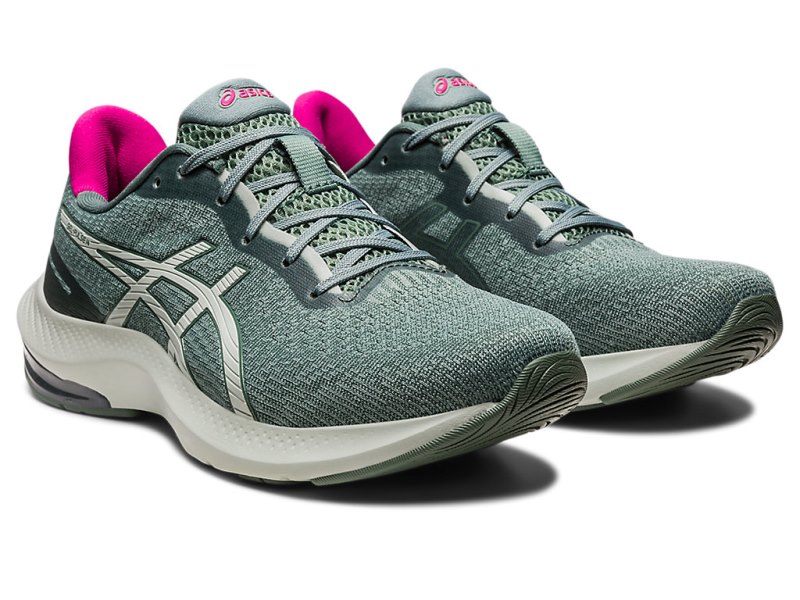 Women's Asics Gel-pulse 14 Running Shoes Slate Grey/Ivy Canada | CA8932-083