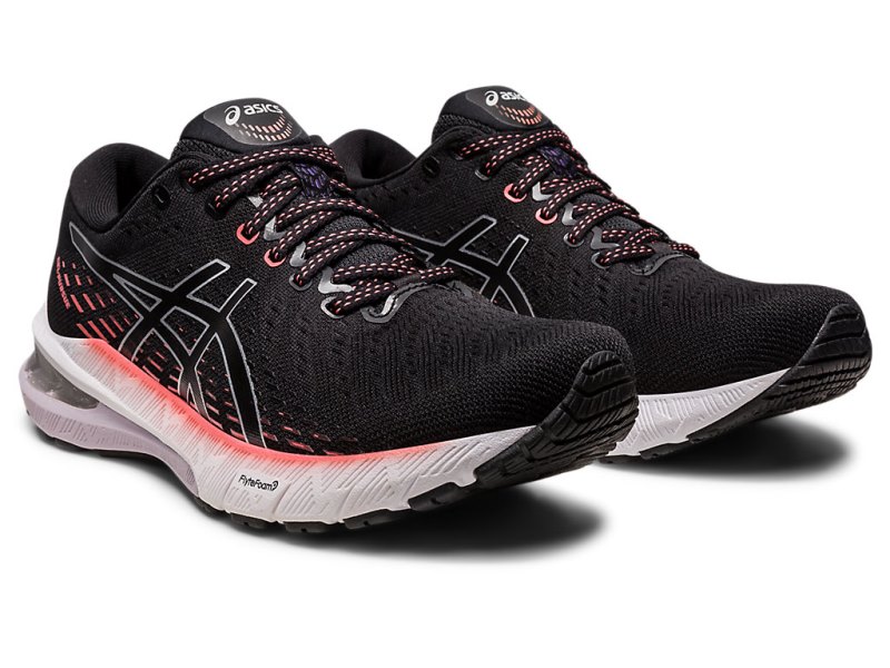 Women's Asics Gel-pursue 8 Running Shoes Black/Pure Silver Canada | CA8680-760