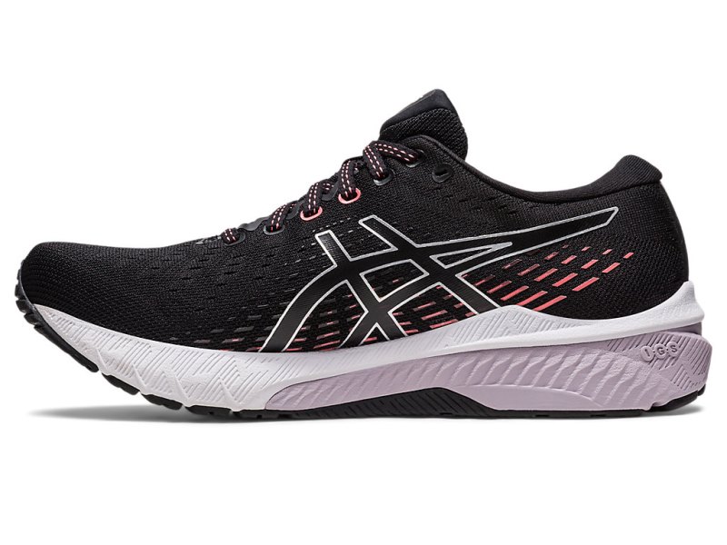 Women's Asics Gel-pursue 8 Running Shoes Black/Pure Silver Canada | CA8680-760