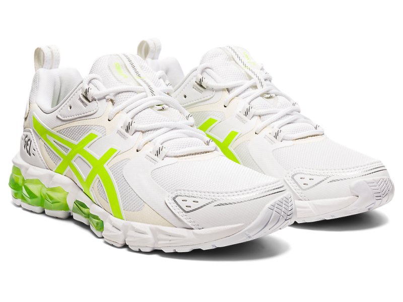 Women's Asics Gel-quantum 180 Sneakers White/Hazard Green Canada | CA6146-259