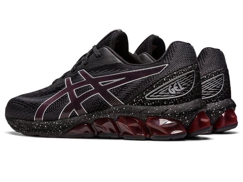 Women's Asics Gel-quantum 180 VII Sneakers Black/Cayenne Canada | CA1932-870