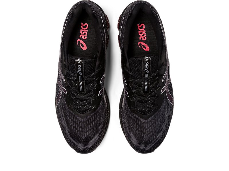 Women's Asics Gel-quantum 180 VII Sneakers Black/Cayenne Canada | CA1932-870