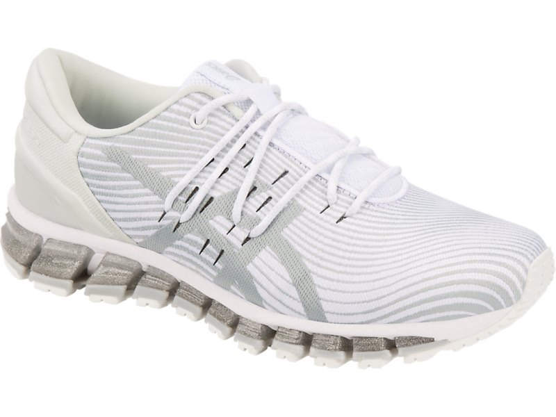 Women's Asics Gel-quantum 360 4 Sneakers White/Mid Grey Canada | CA7081-294