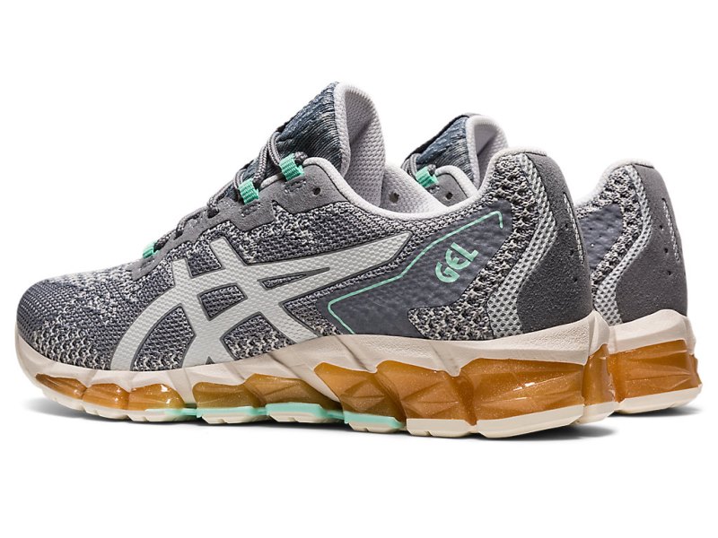 Women's Asics Gel-quantum 360 6 Knit Sneakers Glacier Grey/Sheet Rock Canada | CA4220-378