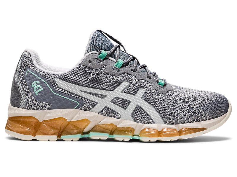 Women\'s Asics Gel-quantum 360 6 Knit Sneakers Glacier Grey/Sheet Rock Canada | CA4220-378