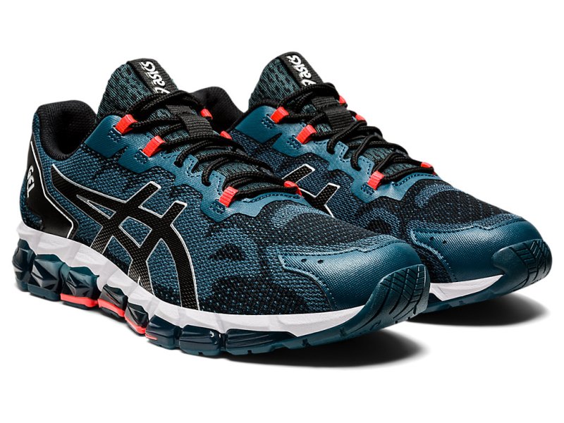 Women's Asics Gel-quantum 360 6 Sneakers Magnetic Blue/Black Canada | CA1966-165