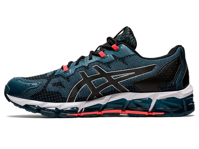 Women's Asics Gel-quantum 360 6 Sneakers Magnetic Blue/Black Canada | CA1966-165