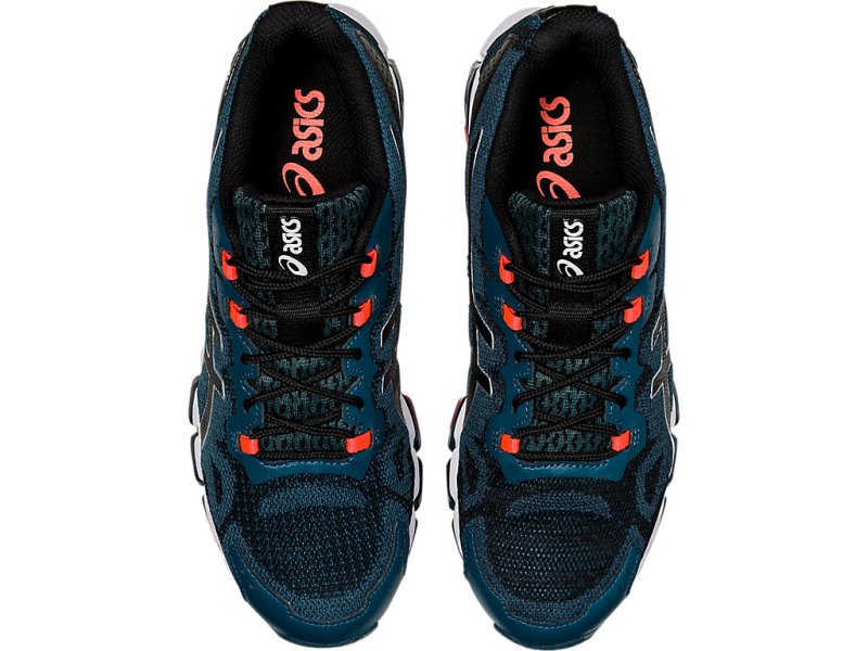 Women's Asics Gel-quantum 360 6 Sneakers Magnetic Blue/Black Canada | CA1966-165