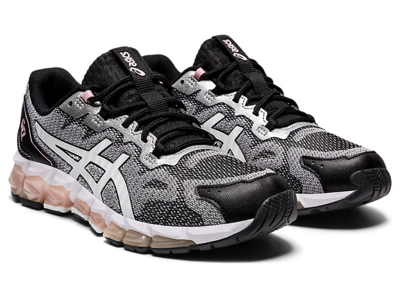 Women's Asics Gel-quantum 360 6 Sneakers Black/White Canada | CA4416-063