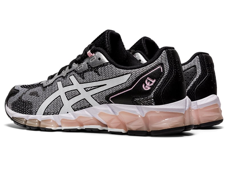 Women's Asics Gel-quantum 360 6 Sneakers Black/White Canada | CA4416-063