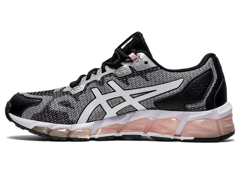 Women's Asics Gel-quantum 360 6 Sneakers Black/White Canada | CA4416-063