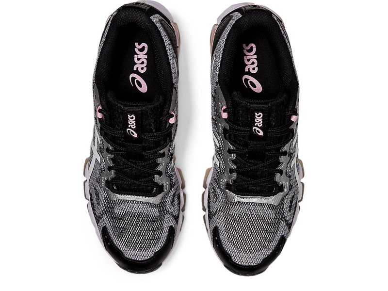 Women's Asics Gel-quantum 360 6 Sneakers Black/White Canada | CA4416-063