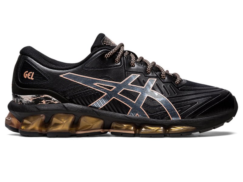 Women\'s Asics Gel-quantum 360 VII Sneakers Black/Rose Gold Canada | CA0227-781