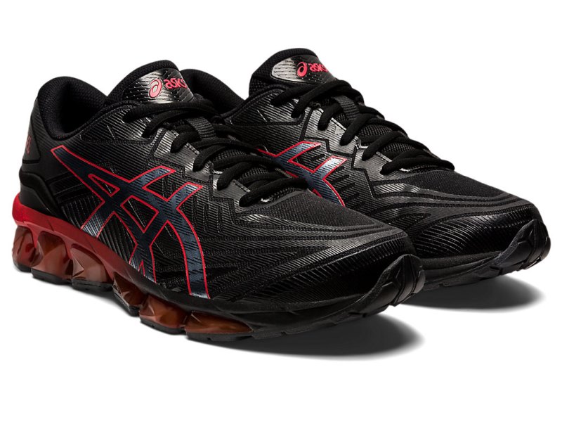 Women's Asics Gel-quantum 360 VII Sneakers Black/Red Alert Canada | CA1905-368