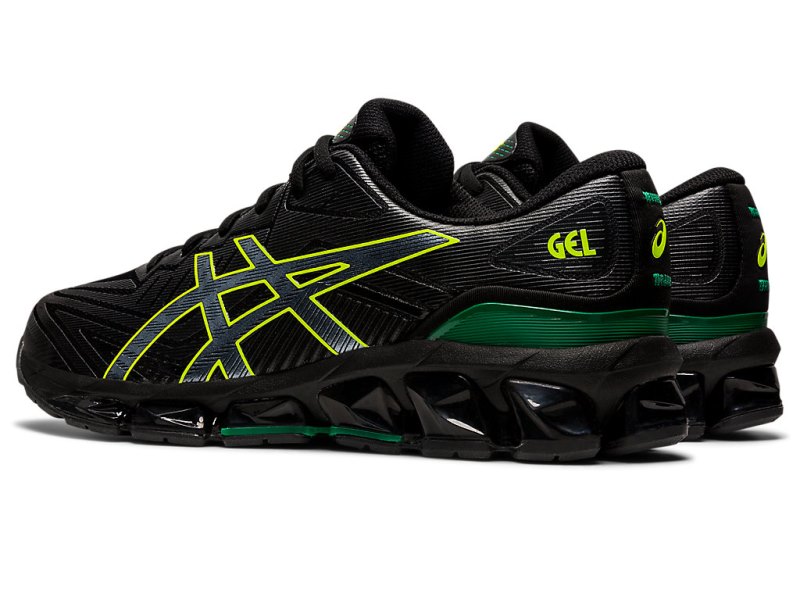 Women's Asics Gel-quantum 360 VII Sneakers Black/Safety Yellow Canada | CA1978-054