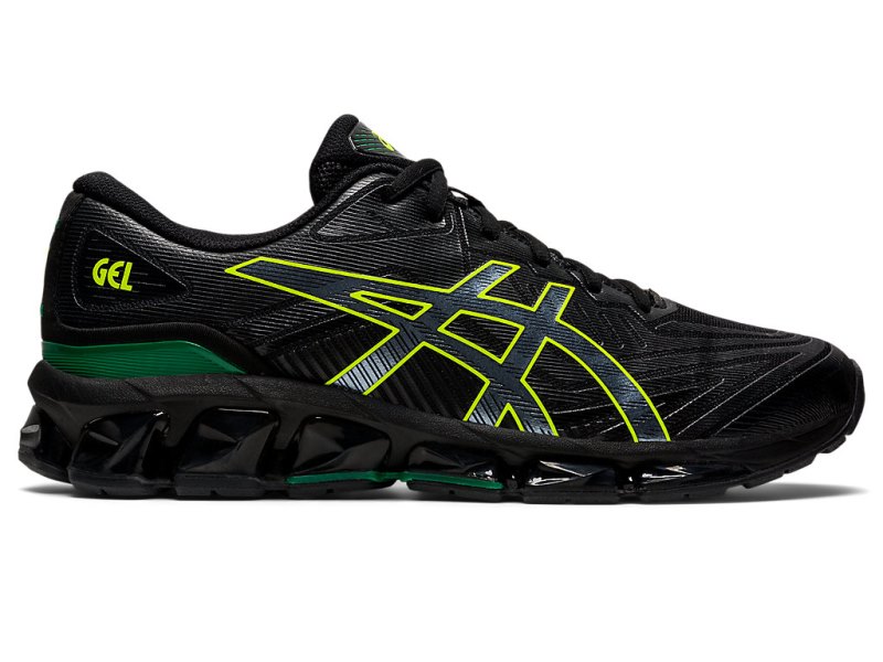 Women\'s Asics Gel-quantum 360 VII Sneakers Black/Safety Yellow Canada | CA1978-054