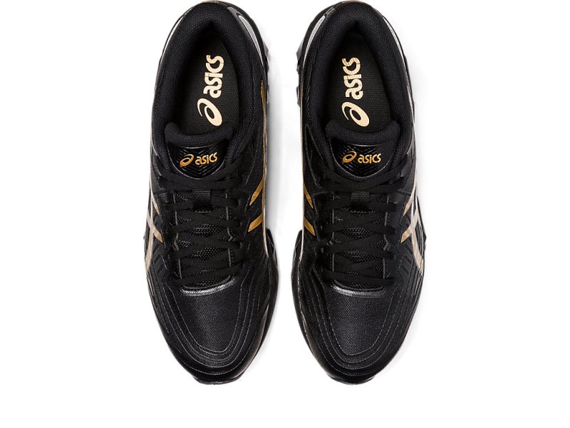 Women's Asics Gel-quantum 360 VII Sneakers Black/Pure Gold Canada | CA5086-581