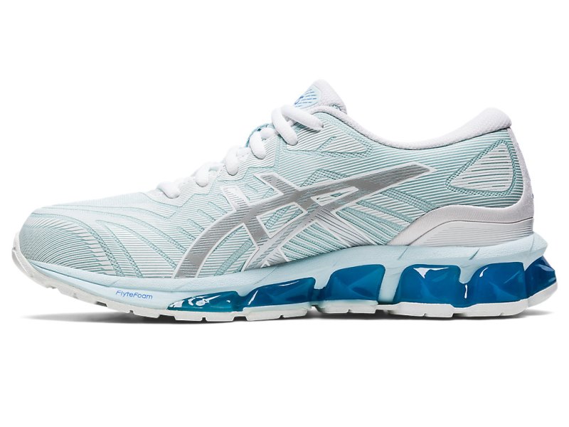 Women's Asics Gel-quantum 360 VII Sneakers Aqua Angel/White Canada | CA8832-773