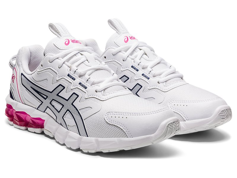 Women's Asics Gel-quantum 90 3 Sneakers White/Thunder Blue Canada | CA0453-713