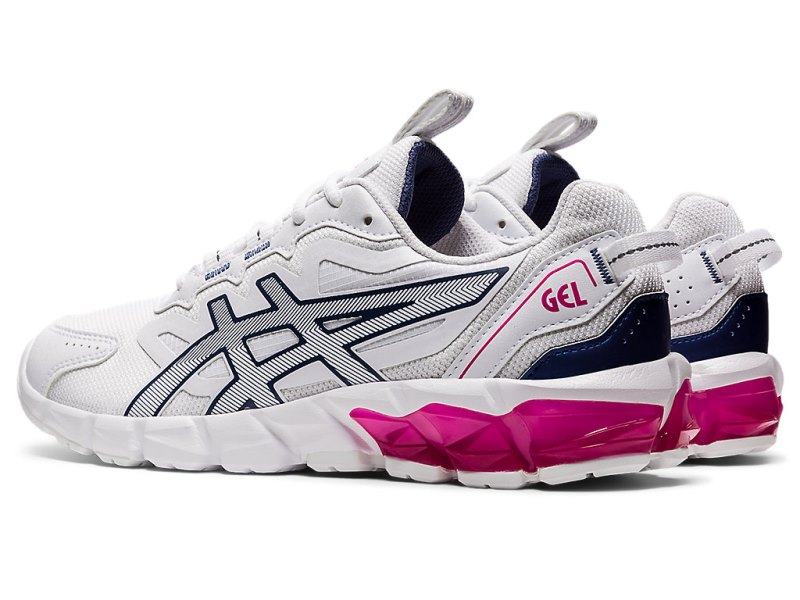 Women's Asics Gel-quantum 90 3 Sneakers White/Thunder Blue Canada | CA0453-713