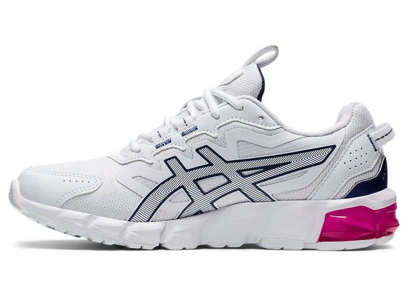 Women's Asics Gel-quantum 90 3 Sneakers White/Thunder Blue Canada | CA0453-713