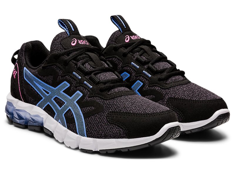 Women's Asics Gel-quantum 90 3 Sneakers Black/Periwinkle Blue Canada | CA2334-203