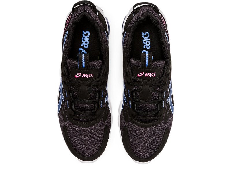 Women's Asics Gel-quantum 90 3 Sneakers Black/Periwinkle Blue Canada | CA2334-203