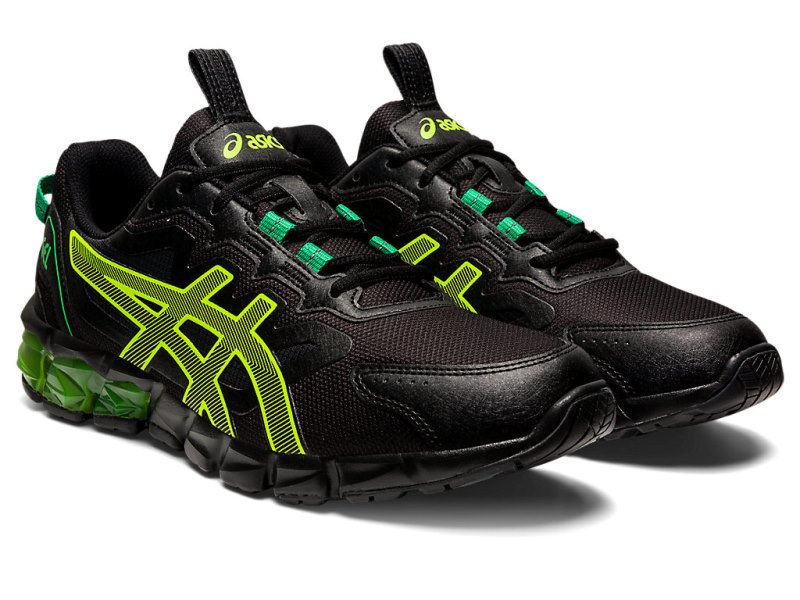 Women's Asics Gel-quantum 90 3 Sneakers Black/Safety Yellow Canada | CA4913-533