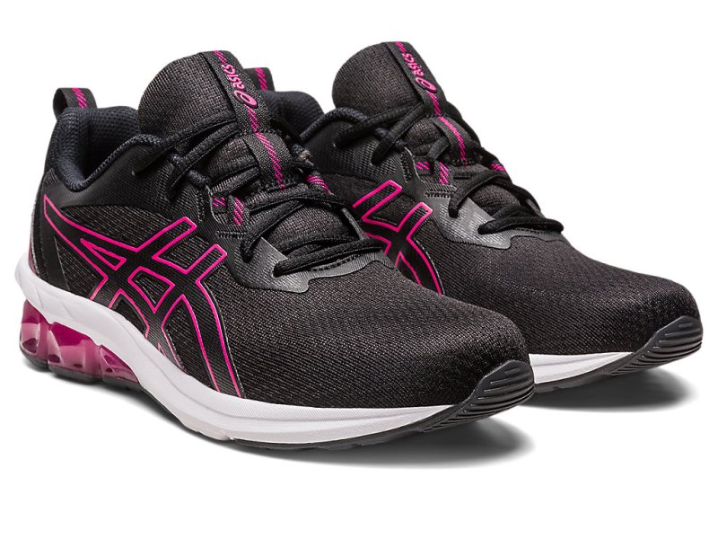 Women's Asics Gel-quantum 90 IV Sneakers Black/Pink Rave Canada | CA4514-536