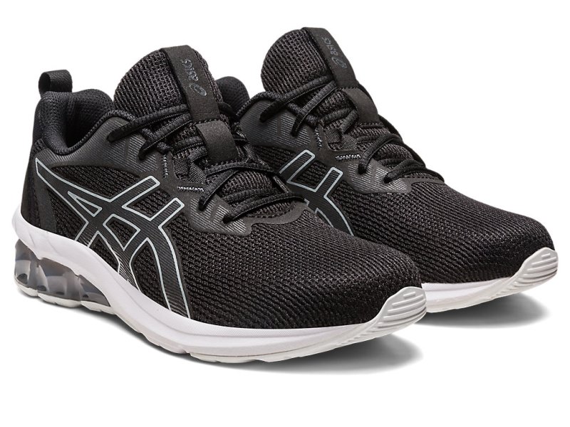 Women's Asics Gel-quantum 90 IV Sneakers Black/Stone Grey Canada | CA7684-733