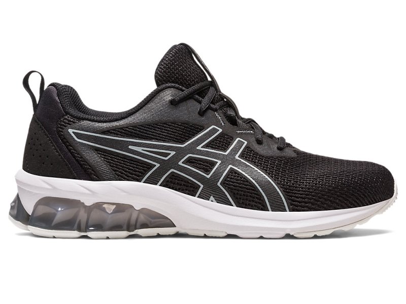 Women\'s Asics Gel-quantum 90 IV Sneakers Black/Stone Grey Canada | CA7684-733