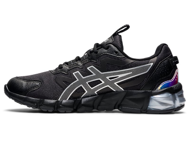 Women's Asics Gel-quantum 90 Sneakers Black/Pure Silver Canada | CA9880-485