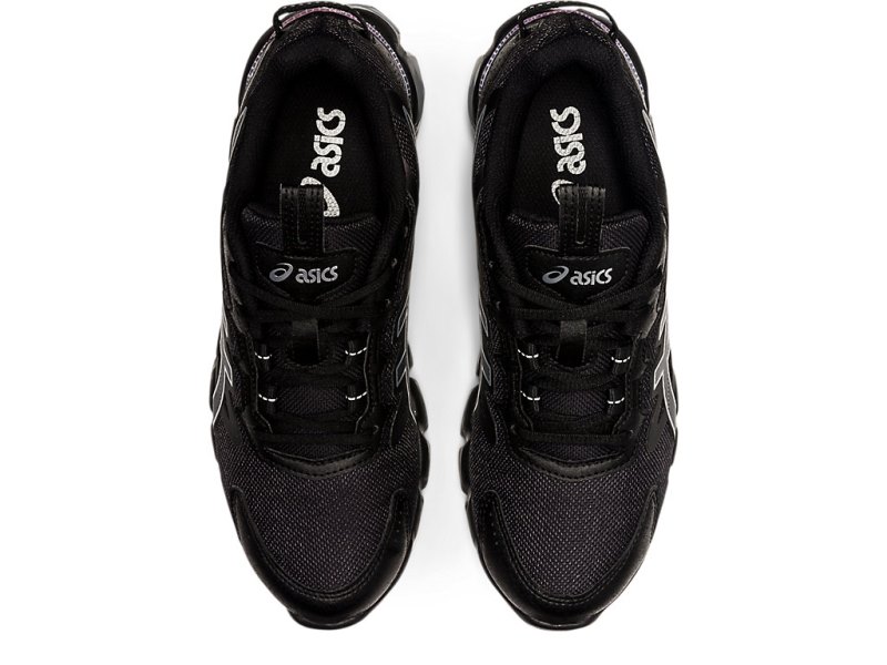 Women's Asics Gel-quantum 90 Sneakers Black/Pure Silver Canada | CA9880-485