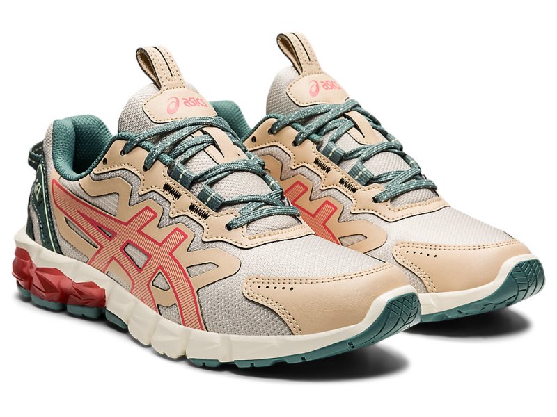 Women's Asics Gel-quantum 90 Sneakers Oatmeal/Sienna Canada | CA7860-024