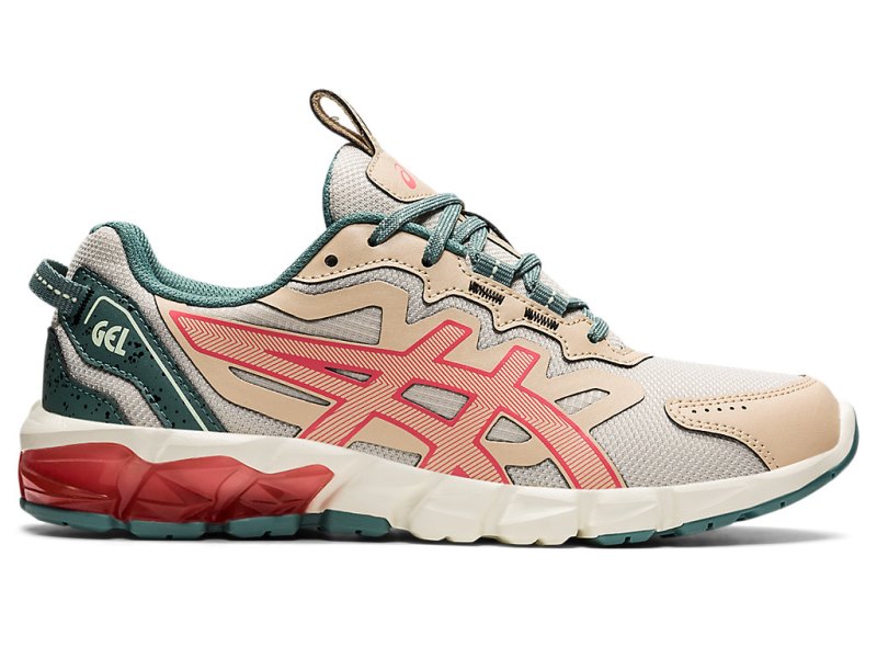 Women\'s Asics Gel-quantum 90 Sneakers Oatmeal/Sienna Canada | CA7860-024