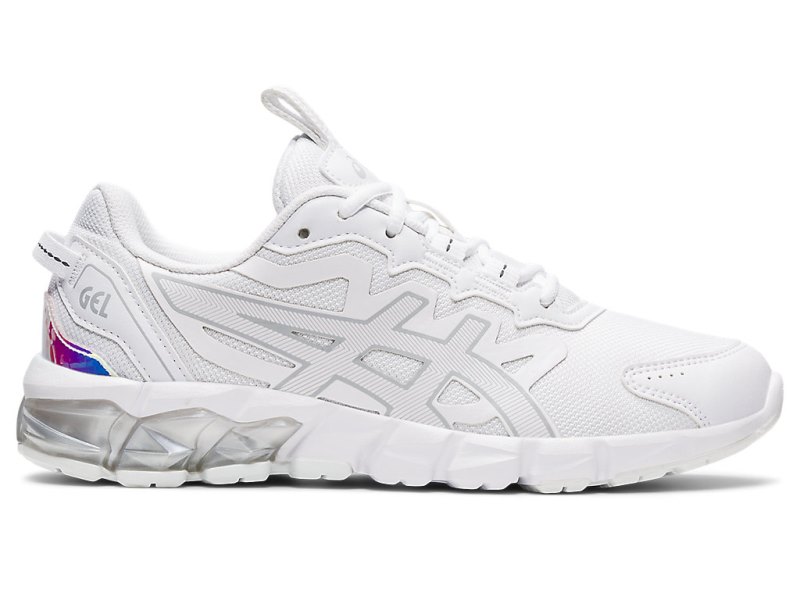 Women\'s Asics Gel-quantum 90 Sneakers White/Piedmont Grey Canada | CA1805-222