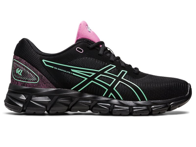 Women\'s Asics Gel-quantum Lyte II Sneakers Black/Ice Green Canada | CA1114-851