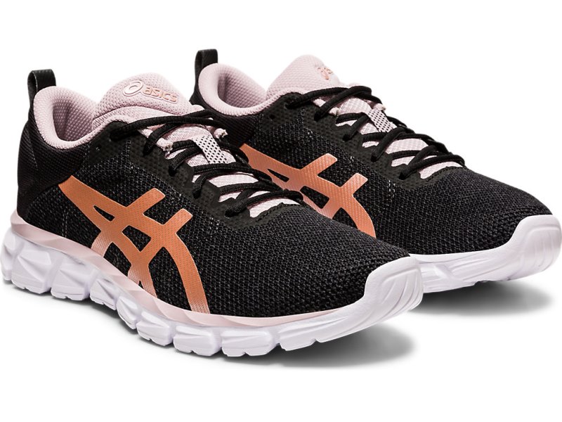 Women's Asics Gel-quantum Lyte Sneakers Black/Rose Gold Canada | CA4718-194